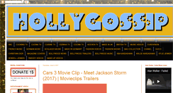 Desktop Screenshot of hollygossip.net