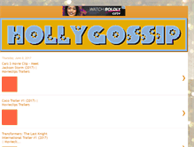 Tablet Screenshot of hollygossip.net